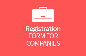 Registration form for companies
